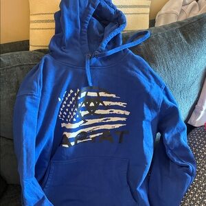 Ariat Men's Bold Blue Graphic Hoodie